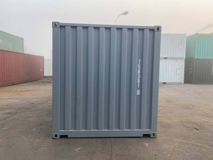 Gebrauchter 20ft Container Verkehrsgrau (11) Gebrauchter 20ft Container Verkehrsgrau (11)