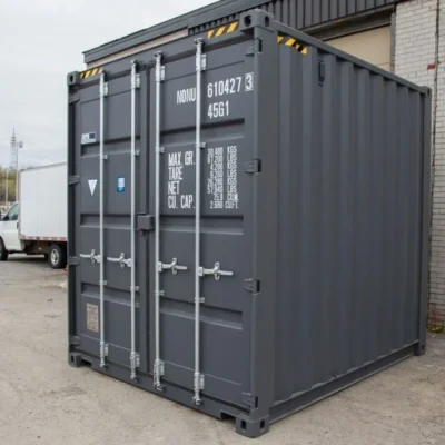 10ft Seecontainer High Cube Dunkelgrau