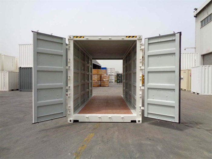 20 Fuß Container mit offener Seite (1) 20 Fuß Container mit offener Seite (1)