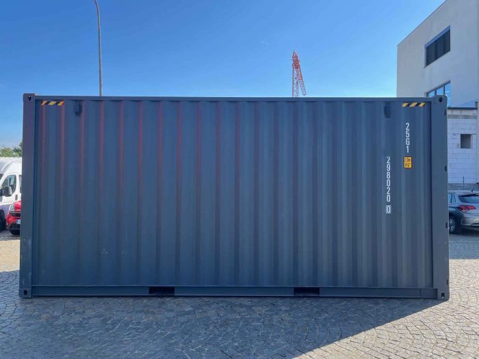 20 Fuß High Cube Container, anthrazitgrau kaufen (13) 20 Fuß High Cube Container, anthrazitgrau kaufen (13)
