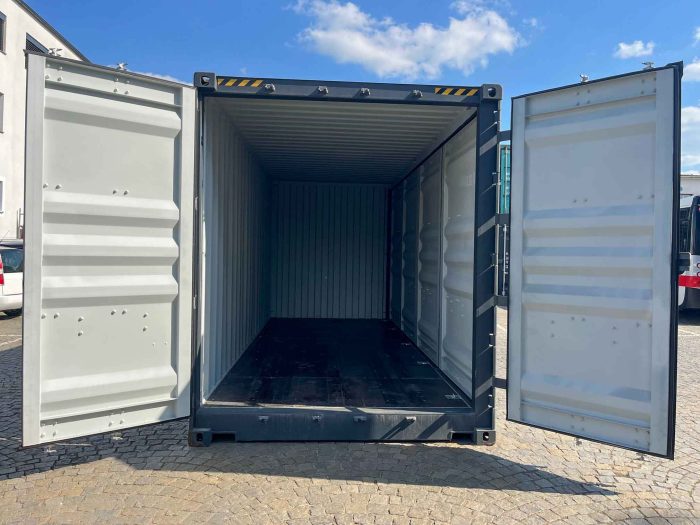 20 Fuß High Cube Container mit offener Seit IICL6 20 Fuß High Cube Container mit offener Seit IICL6