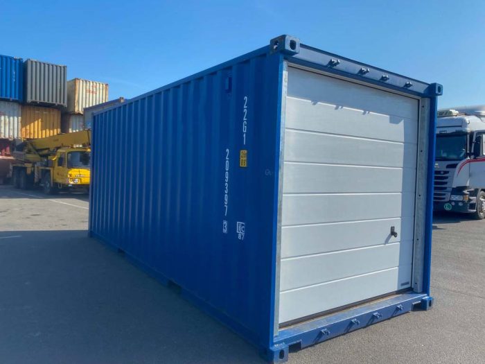 20 Fuß Lagercontainer mit Rolltor (1) 20 Fuß Lagercontainer mit Rolltor (1)