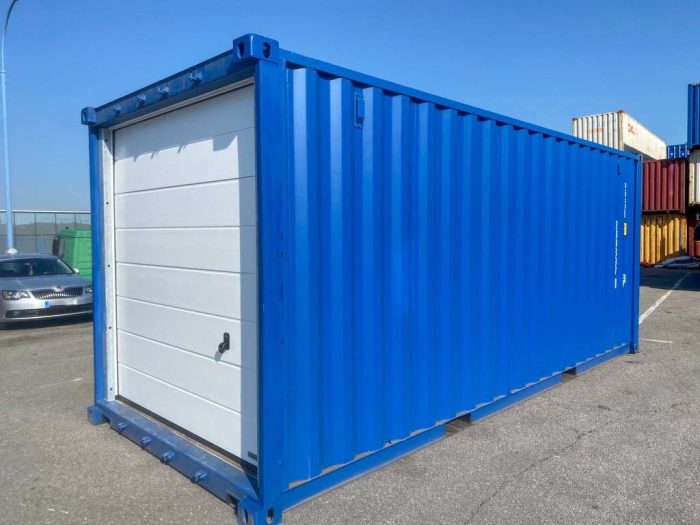 20 Fuß Lagercontainer mit Rolltor (11) 20 Fuß Lagercontainer mit Rolltor (11)
