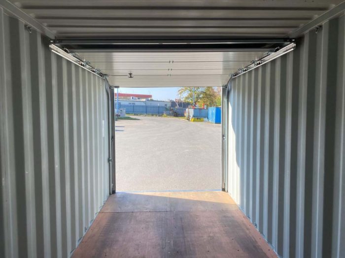 20 Fuß Lagercontainer mit Rolltor (15) 20 Fuß Lagercontainer mit Rolltor (15)