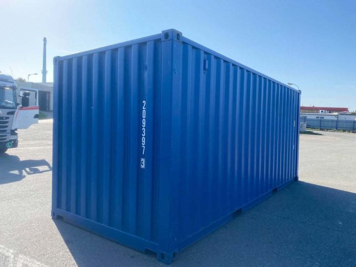 20 Fuß Lagercontainer mit Rolltor (2) 20 Fuß Lagercontainer mit Rolltor (2)