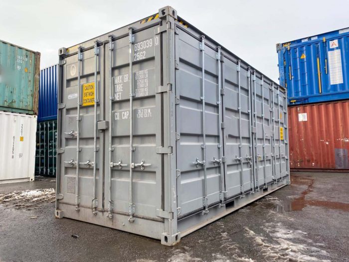 20 Fuß offener Seite Container (5)