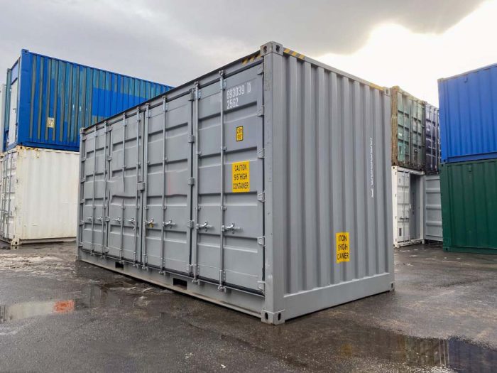 20 Fuß offener Seite Container (6) 20 Fuß offener Seite Container (6)