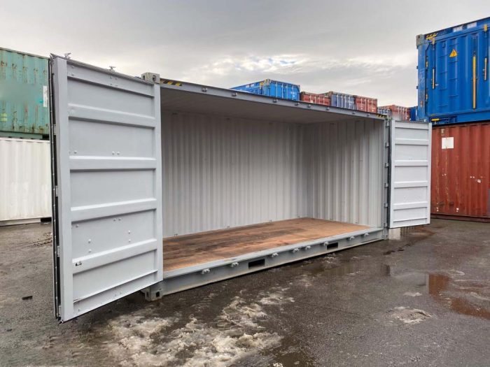 20 Fuß offener Seite Container (8) 20 Fuß offener Seite Container (8)