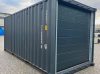 20ft Container Garage mit Sektionaltor RAL 7016 (9)