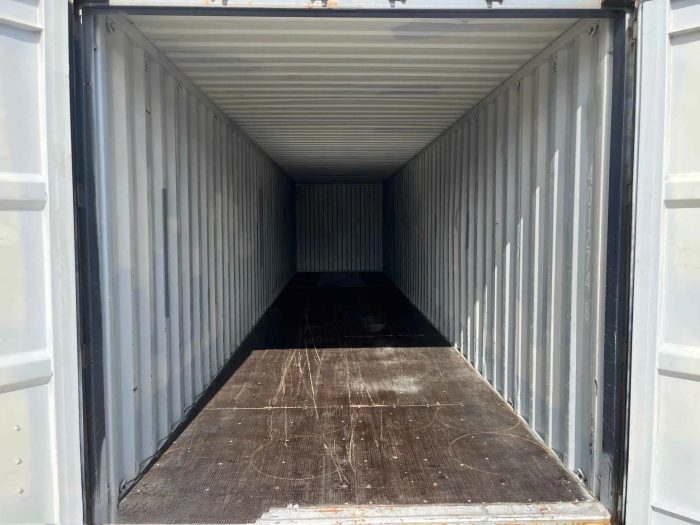 40 Fuß Container, groß, 12 m, nach mehreren Fahrten, 401, 401 274-8, RAL 7016 ( (10) 40 Fuß Container, groß, 12 m, nach mehreren Fahrten, 401, 401 274-8, RAL 7016 ( (10)
