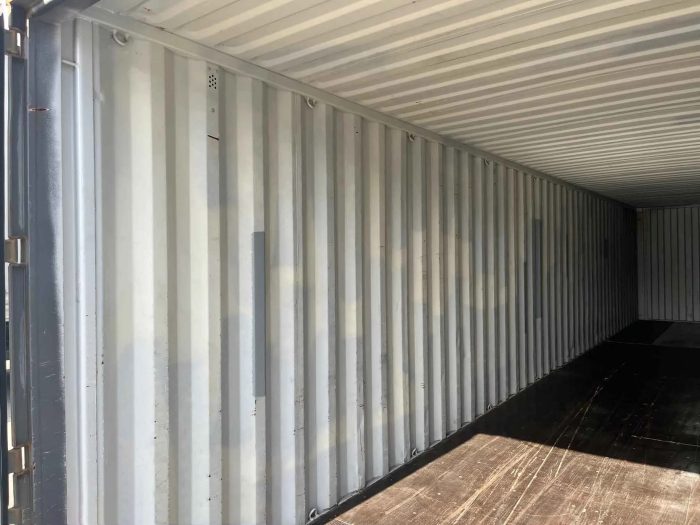 40 Fuß Container, groß, 12 m, nach mehreren Fahrten, 401, 401 274-8, RAL 7016 ( (12) 40 Fuß Container, groß, 12 m, nach mehreren Fahrten, 401, 401 274-8, RAL 7016 ( (12)