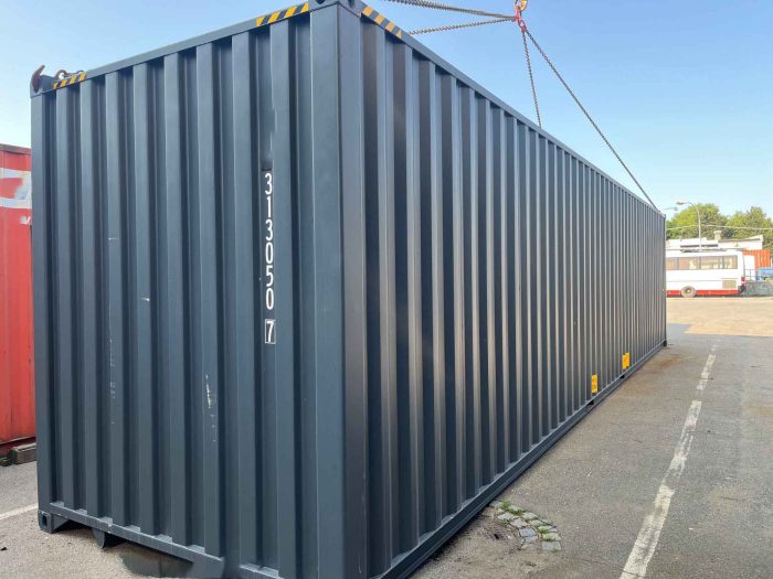 40 Fuß High Cube Open Side Container RAL 7016 kaufen (12) 40 Fuß High Cube Open Side Container RAL 7016 kaufen (12)