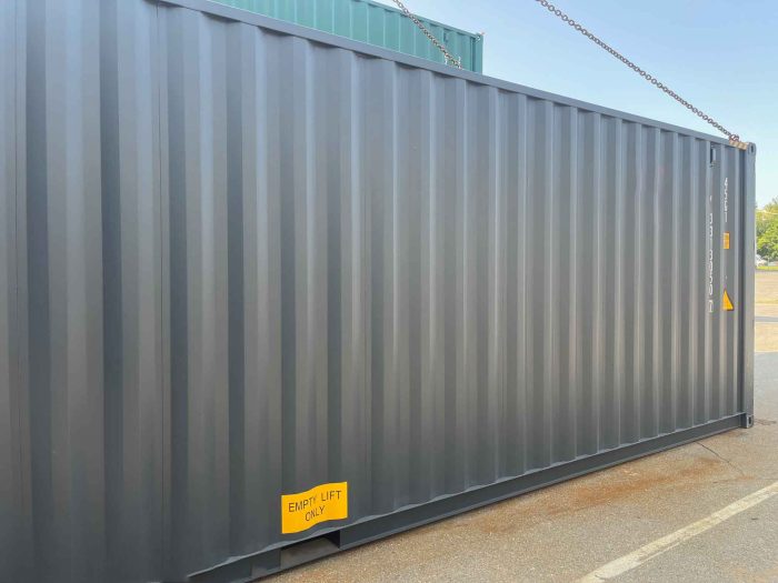 40 Fuß High Cube Open Side Container RAL 7016 kaufen (9) 40 Fuß High Cube Open Side Container RAL 7016 kaufen (9)