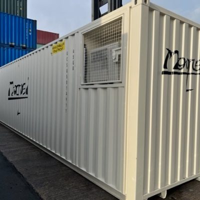 40ft Büro- und Unterkunftscontainer
