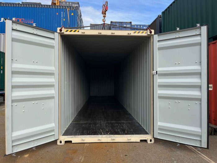 40 Fuß High Cube Lagercontainer 40 Fuß High Cube Lagercontainer