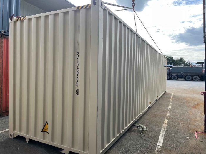 40 Fuß High Cube Lagercontainer 40 Fuß High Cube Lagercontainer