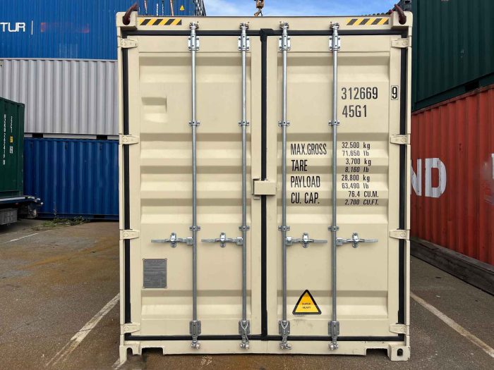 40 Fuß High Cube Lagercontainer 40 Fuß High Cube Lagercontainer