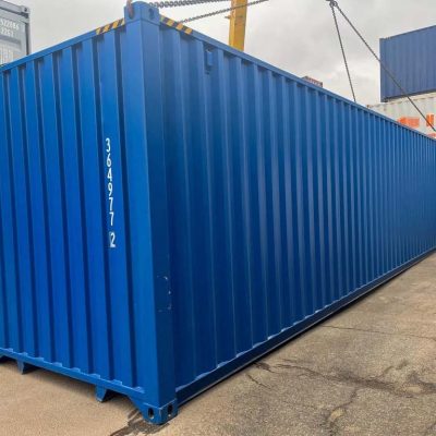 40fuss high cube container kaufen blau