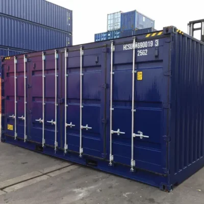20 Fuss High Cube Open Side Seecontainer