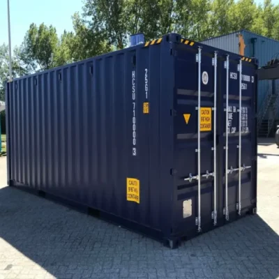 20 Fuss High Cube Seecontainer mit Stahlboden