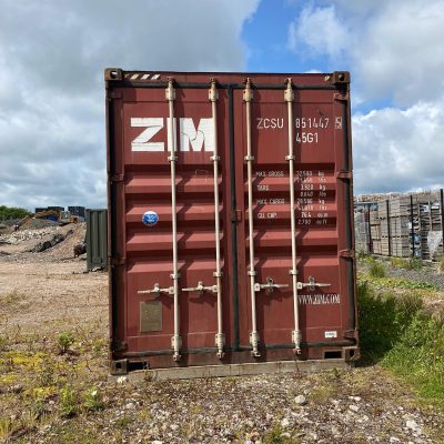 40ft X 8-Fuß Gebrauchter Schiffscontainer - High Cube