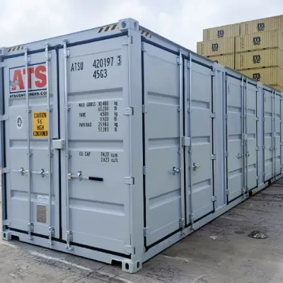 40 Fuss High Cube Seitentür-Seecontainer neu