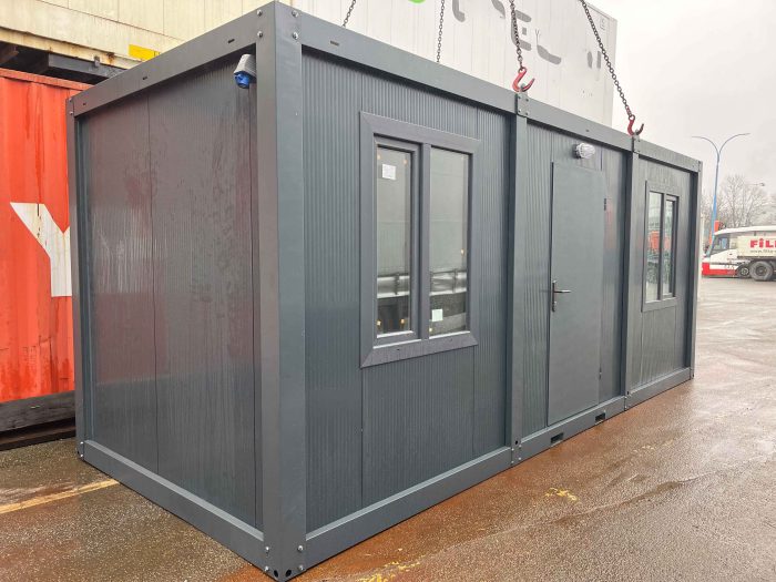 20 Fuß Bürocontainer RAL 7016 20 Fuß Bürocontainer RAL 7016