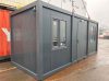 20 Fuß Bürocontainer RAL 7016