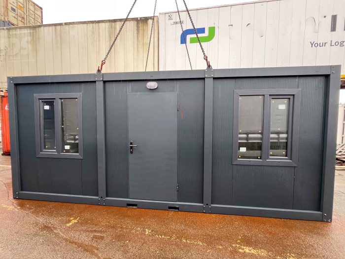 20 Fuß Bürocontainer RAL 7016