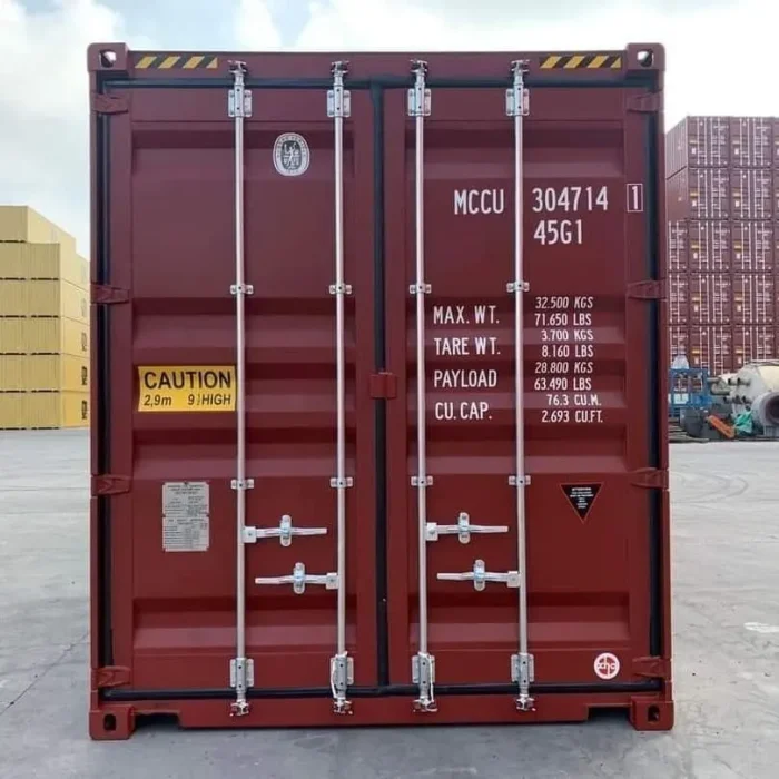 12m Seecontainer mit 76 m³ Volumen 12m Seecontainer mit 76 m³ Volumen