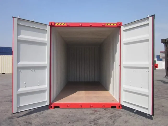 Neu 20 Fuß High Cube Seecontainer RAL 3020 Neu 20 Fuß High Cube Seecontainer RAL 3020