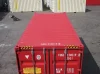20 Fuß HC Seecontainer in Rot