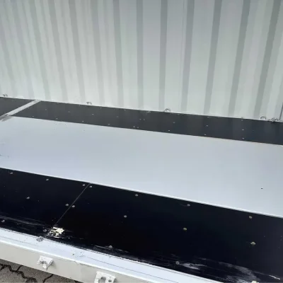 40 Fuß High Cube Container mit vollständig öffnender Seitenwand