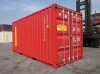 20 Fuß High Cube Seecontainer in Rot